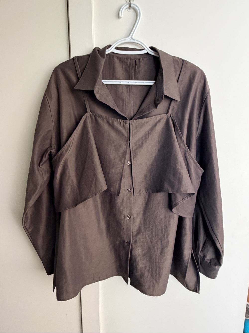Azul by moussy shirt in grey - one size